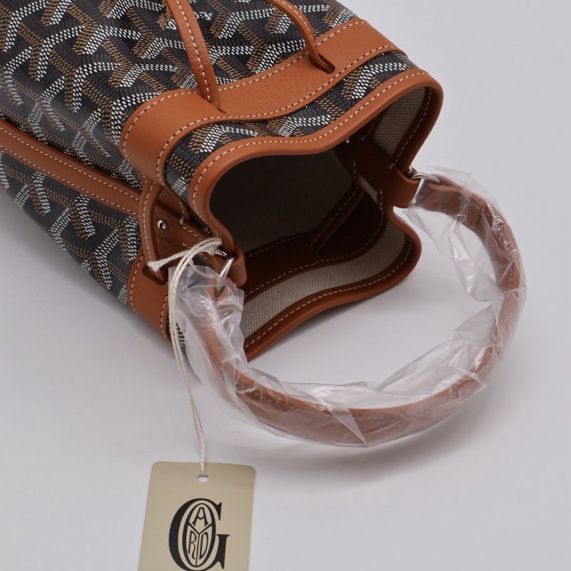 GOYARD Petit Flot水桶包 - Mini棕-7