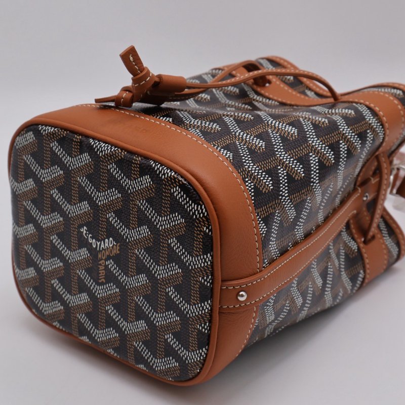 GOYARD Petit Flot水桶包 - Mini棕-11