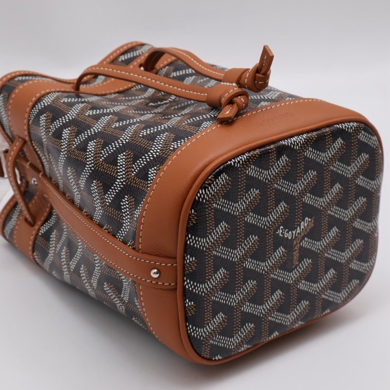GOYARD Petit Flot水桶包 - Mini棕-12