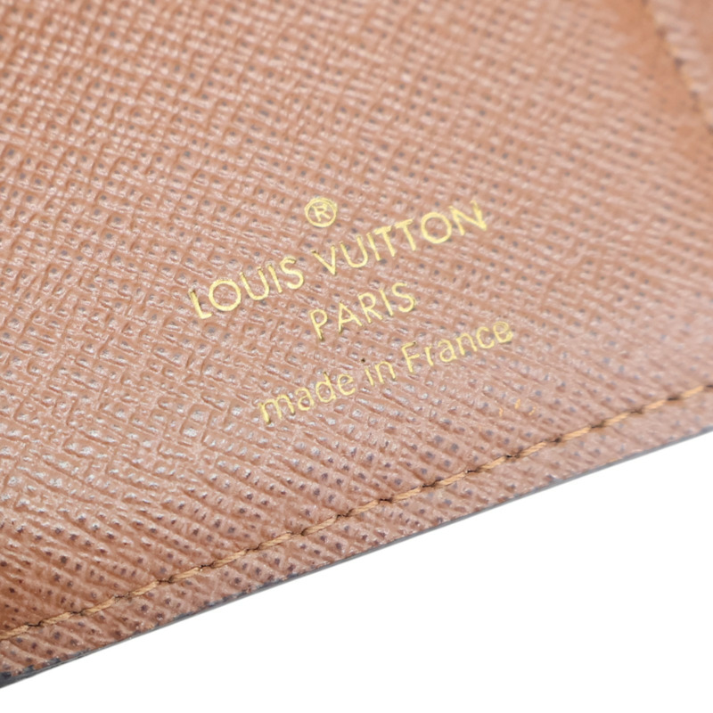 棕色 原花帆布 Victorine 扣式 短夾 M62472【LOUIS VUITTON LV 路易威登】 M62472-9