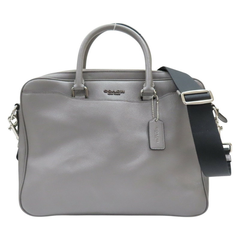 灰色 牛皮 Beckett Slim Brief 兩用包【COACH 寇馳】 F72974-0