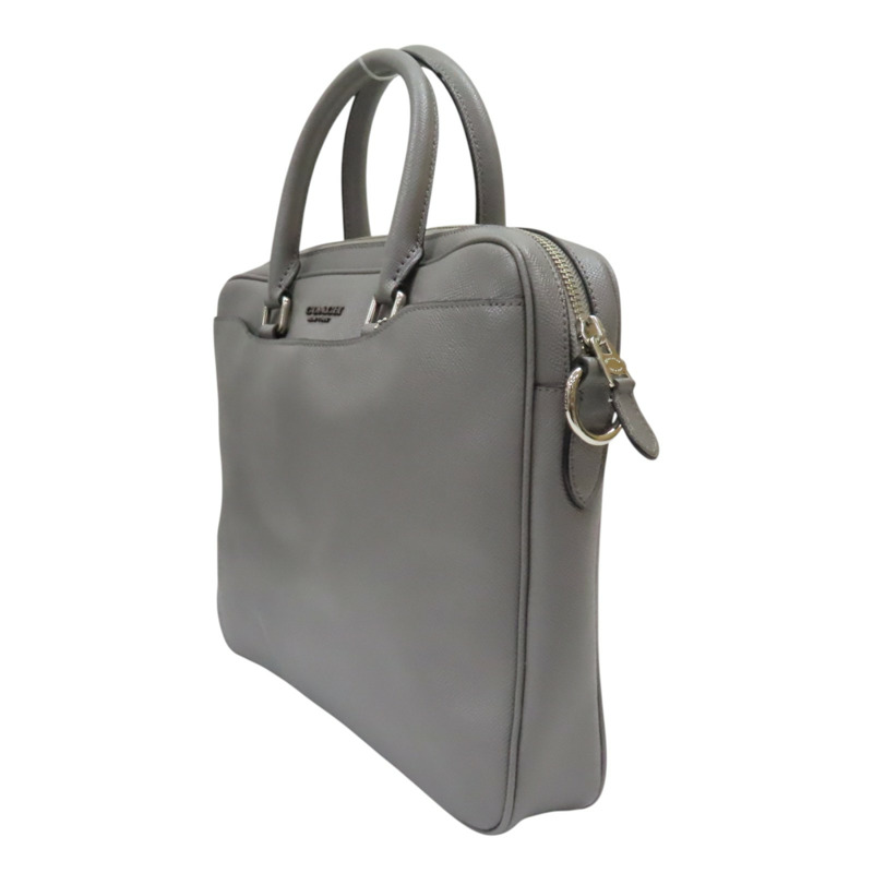 灰色 牛皮 Beckett Slim Brief 兩用包【COACH 寇馳】 F72974-1