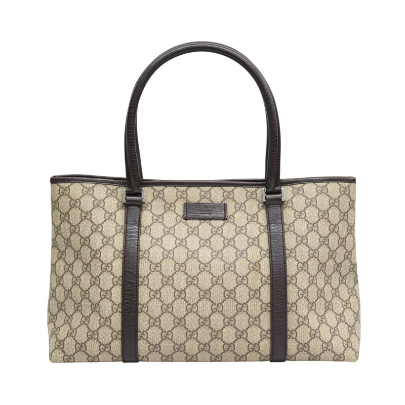 棕色 GG Supreme帆布 肩背包 114595【GUCCI 古馳】 114595-0