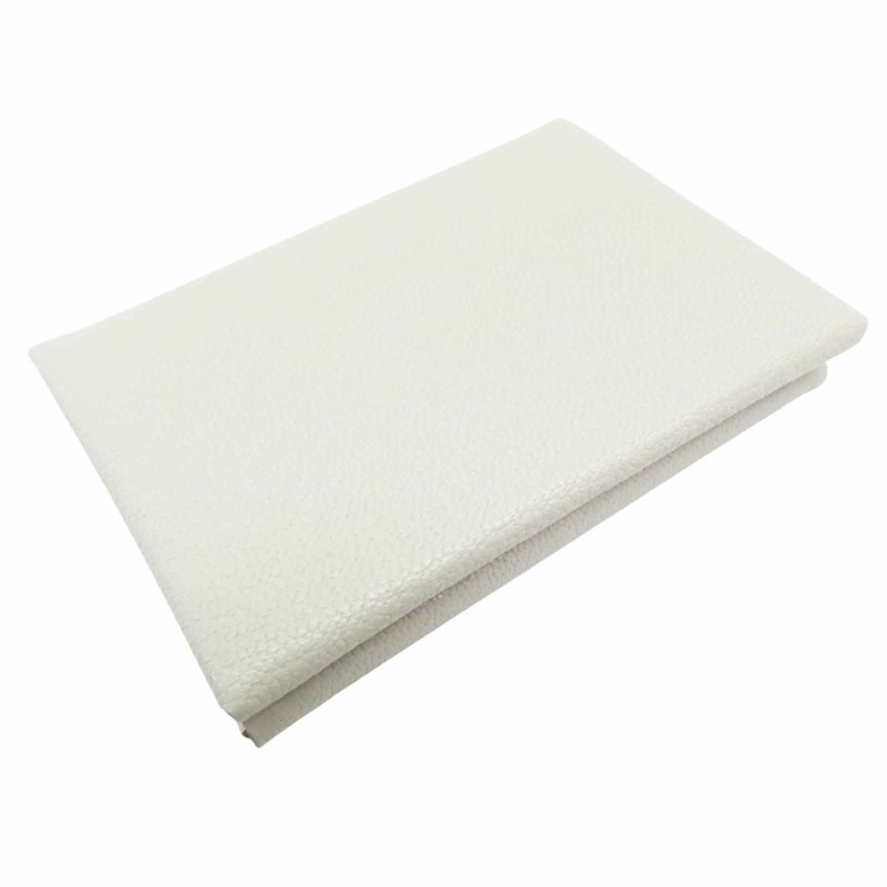 珍珠灰 山羊皮 零錢卡片包 W刻【HERMES 愛馬仕】-3