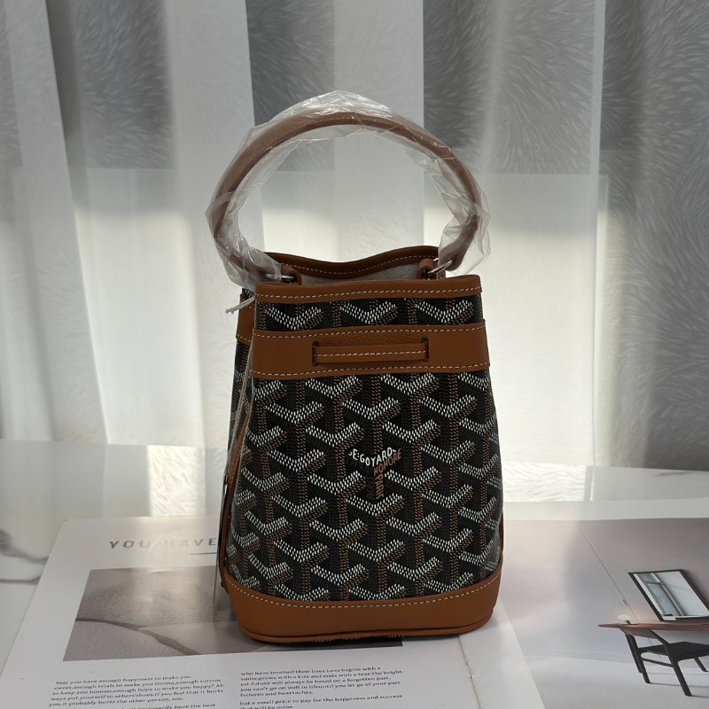 GOYARD Petit Flot水桶包 - Mini棕-2