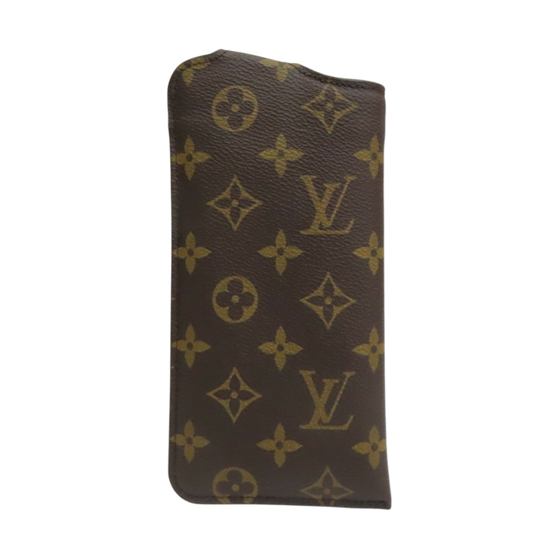 棕色 原花帆布 Etui Lunettes 眼鏡盒 M66544【LOUIS VUITTON LV 路易威登】 M66544-1