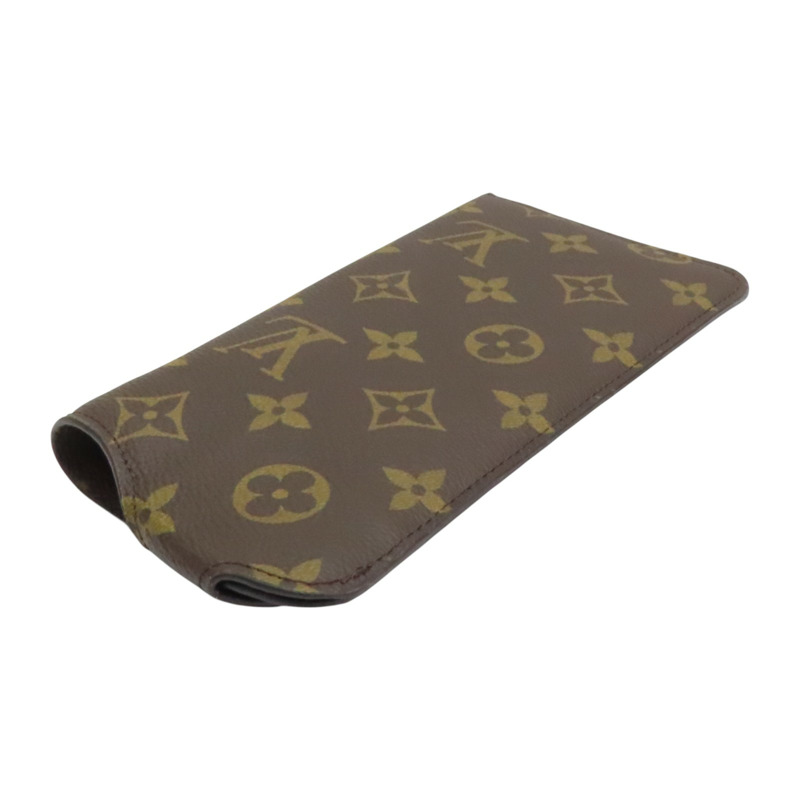 棕色 原花帆布 Etui Lunettes 眼鏡盒 M66544【LOUIS VUITTON LV 路易威登】 M66544-3