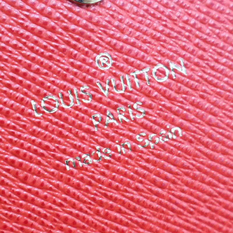棕色 原花帆布 Portefeuille Sarah 扣式 長夾 M62086【LOUIS VUITTON LV 路易威登】 M62086-9