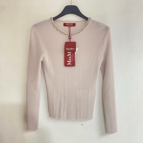 MaxMara -Catone 羊毛 針織衫#S M