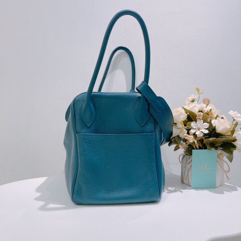 TW4699 Hermes 愛馬仕 單肩包 Lindy 34 TC1P Bleu Colvert x PHW-3
