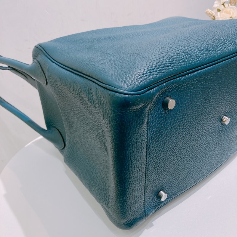 TW4699 Hermes 愛馬仕 單肩包 Lindy 34 TC1P Bleu Colvert x PHW-7