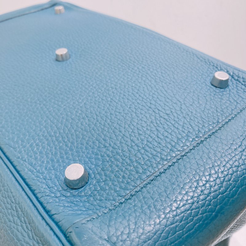TW4699 Hermes 愛馬仕 單肩包 Lindy 34 TC1P Bleu Colvert x PHW-10