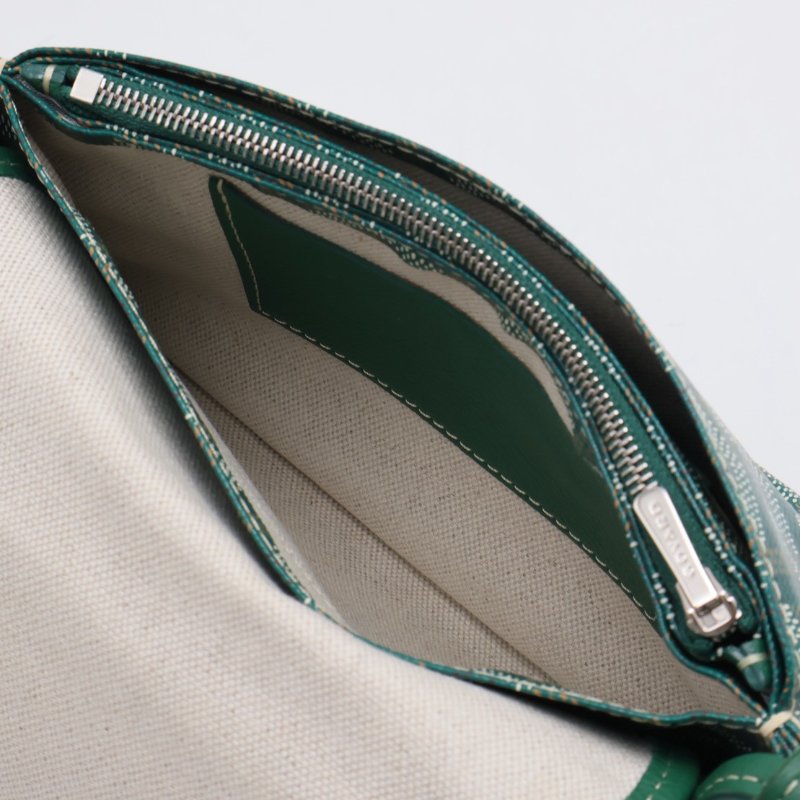 GOYARD Plumet 信封小包 - 綠-4