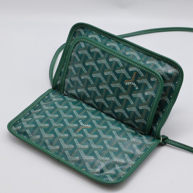 GOYARD Plumet 信封小包 - 綠-11