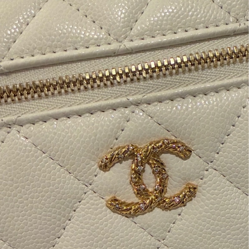 Chanel香奈兒26P 浮雕鑽LP長盒-3