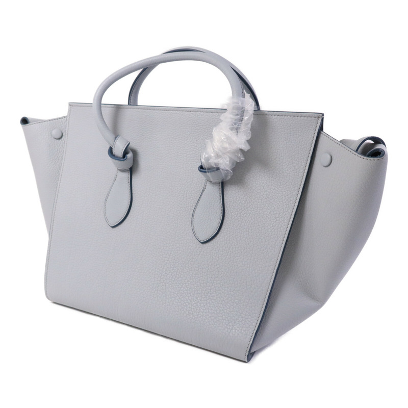 CELINE 牛皮皮革Small Tie Tote Bag 金扣手挽袋-2