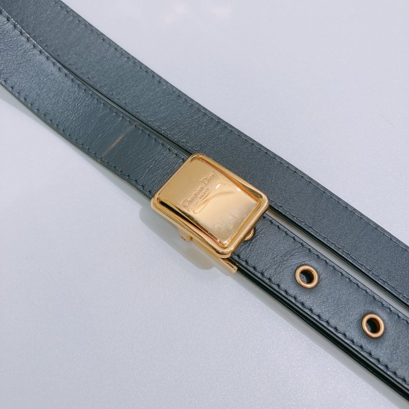 TW4700 Dior 迪奧 中號 經典花紋 斜肩包 Medium Bobby Bag Blue Dior Oblique Jacquard-14