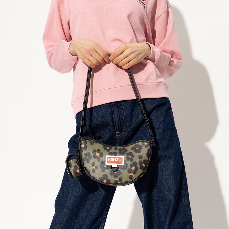 Kenzo 女士 花卉圖案單肩包均碼碼-7