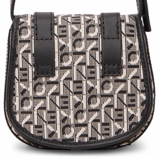 Kenzo 女士 經典logo圖案腰包均碼碼長：27cm，寬：2cm，高：20cm-2