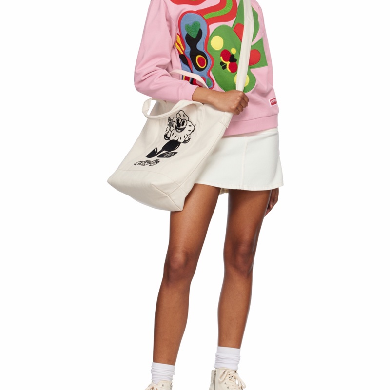 Kenzo 女士 徽標單肩包均碼碼-4