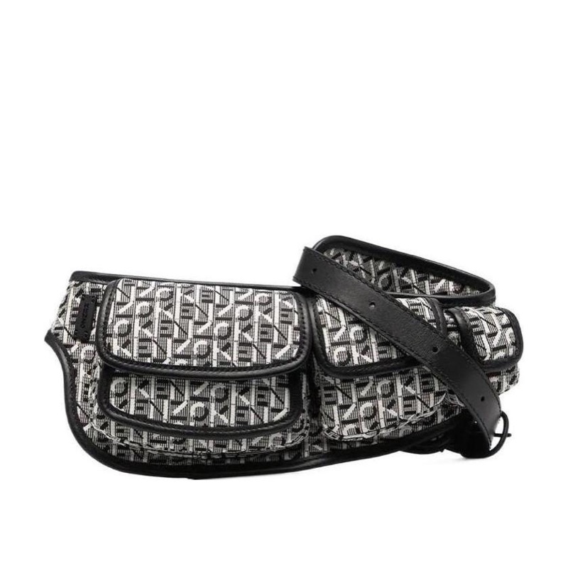 Kenzo 女士 logo印花腰包均碼碼長：14cm，寬：5cm，高：13cm-0