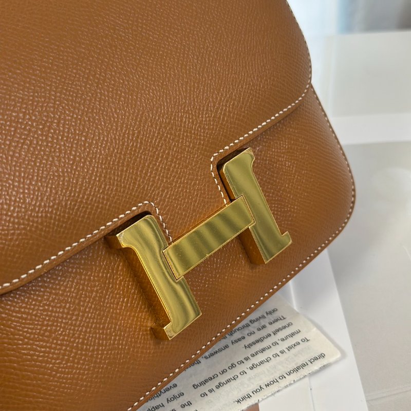 HERMES Mini constance 19 - 金棕金 Z-8