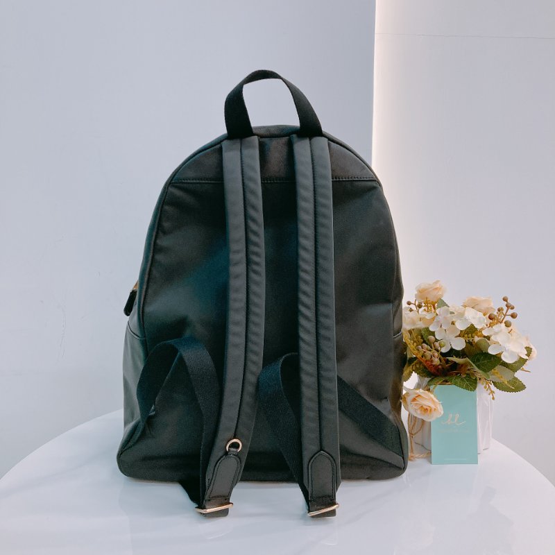 MS0548 Coach 蔻馳 背包 帆布 黑色 Backpack Canvas Black x GHW-1