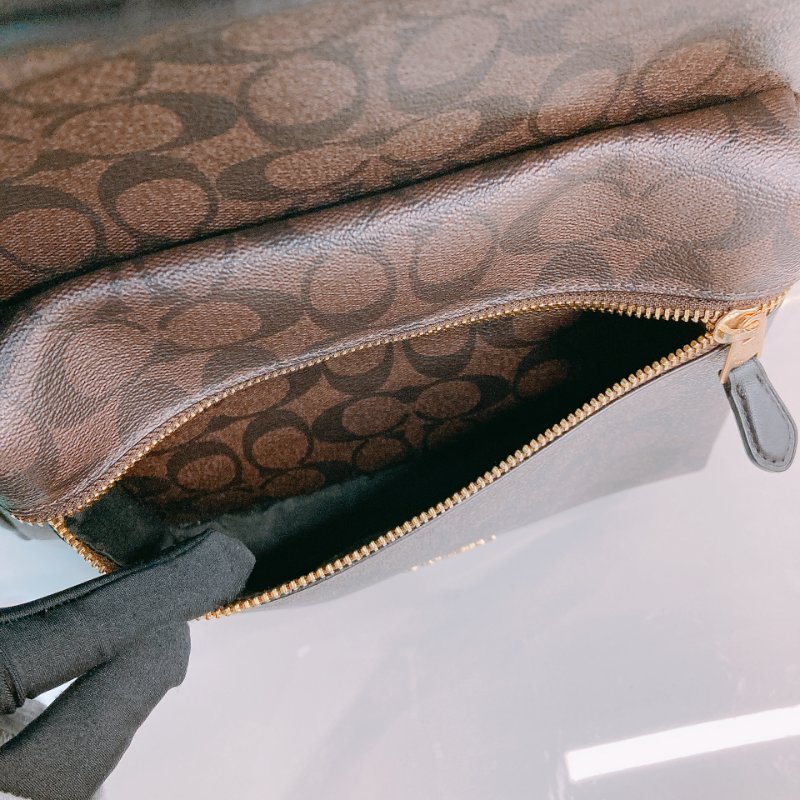 MS0548 Coach 蔻馳 背包 帆布 黑色 Backpack Canvas Black x GHW-11