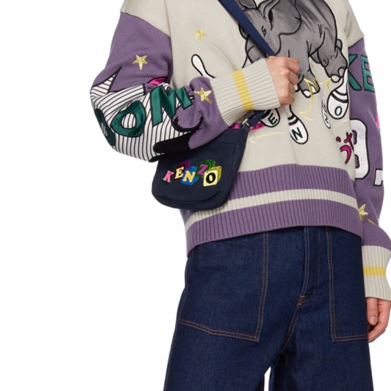 Kenzo 男士 BOKE BOY 單肩包均碼碼-4