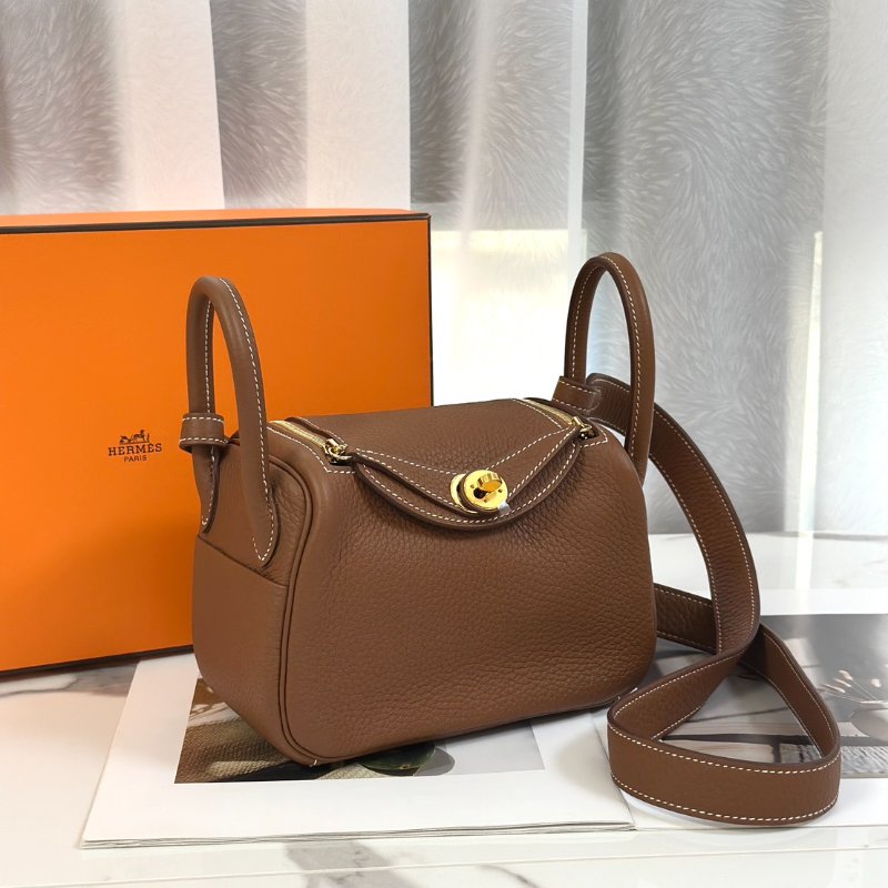 HERMES Mini lindy - 金棕金 U-2