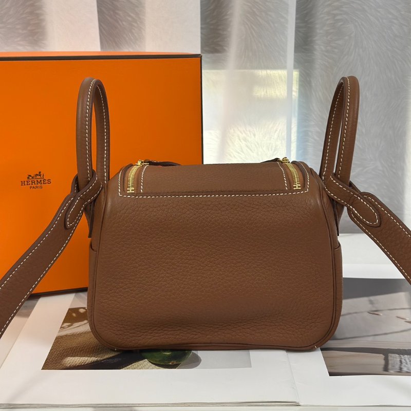 HERMES Mini lindy - 金棕金 U-4