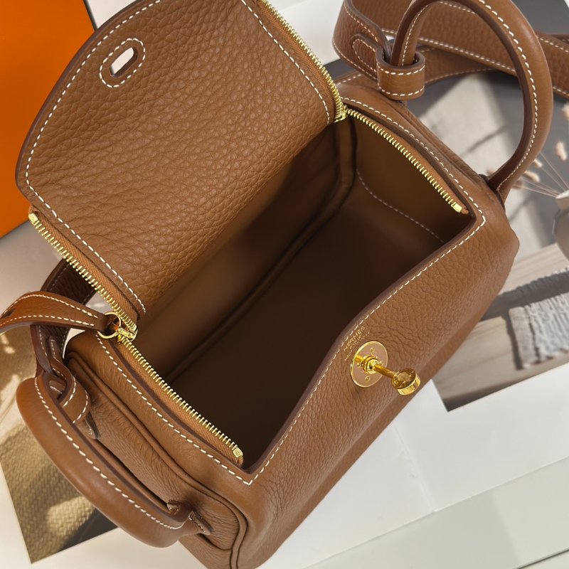 HERMES Mini lindy - 金棕金 U-7
