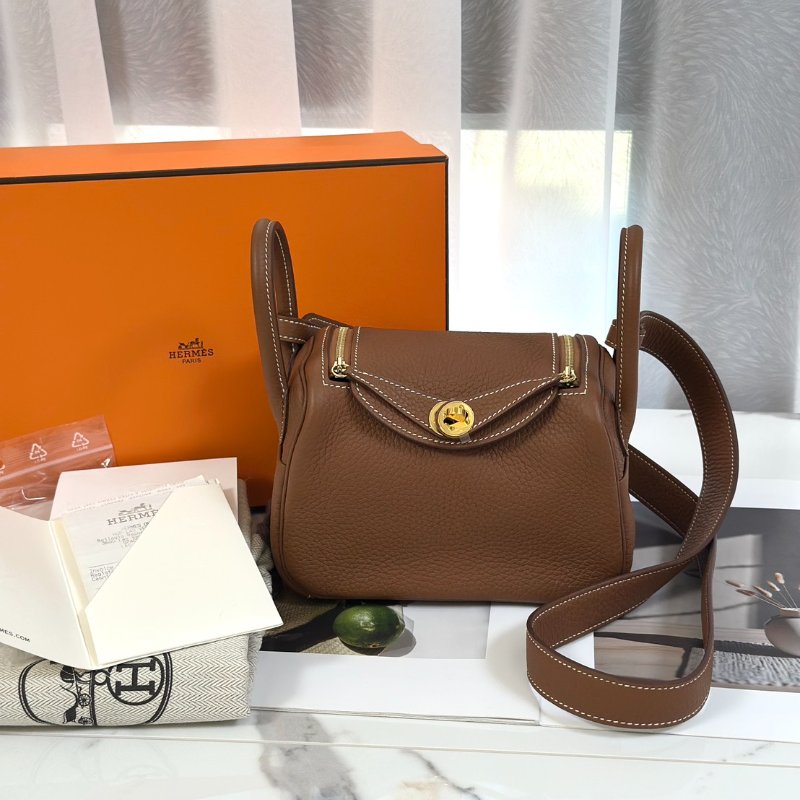 HERMES Mini lindy - 金棕金 U-8