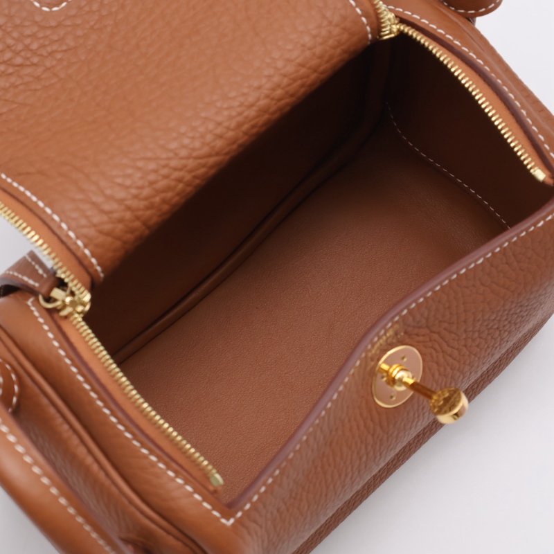 HERMES Mini lindy - 金棕金 U-3