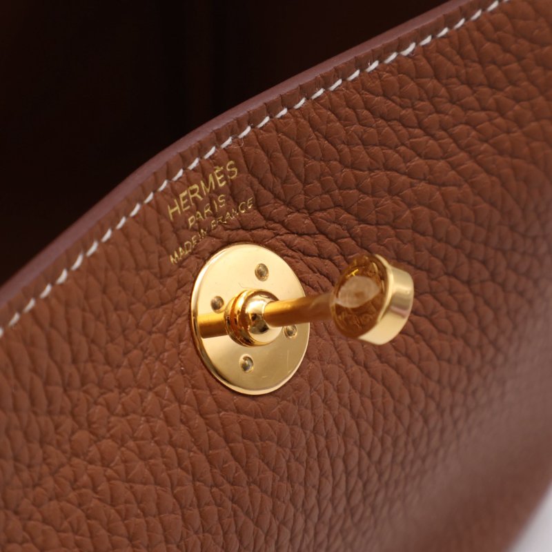 HERMES Mini lindy - 金棕金 U-4