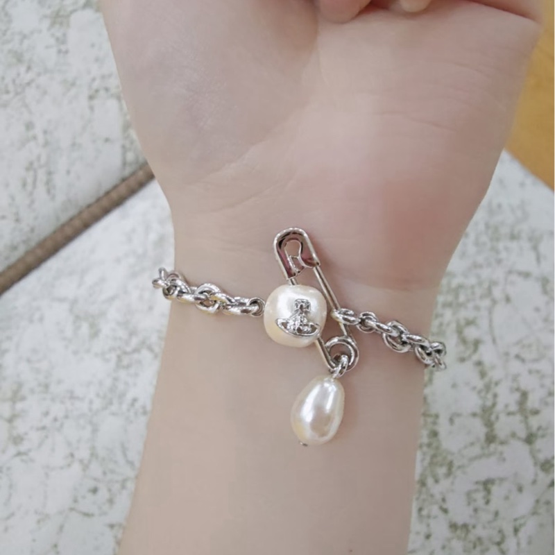 Vivienne Westwood 西太后 土星 🪐 手鏈-4