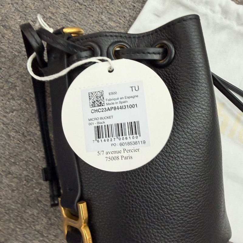 Chloe 水桶包 ,肩帶遺失 需要自行另配-7