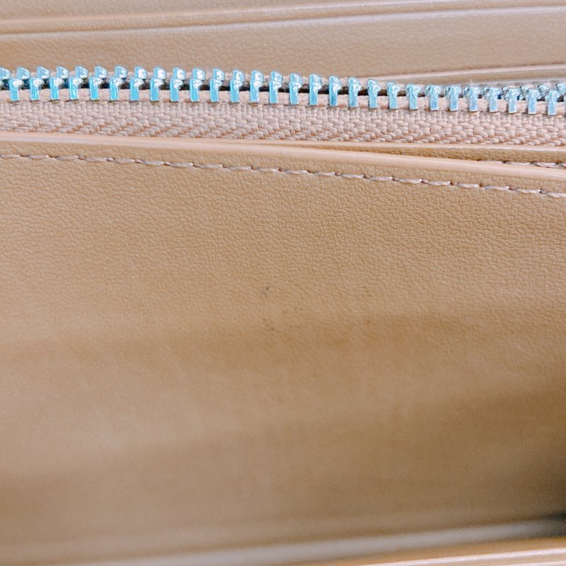 MS0547 Coach 蔻馳 拉鏈 長銀包 帆布 啡色 銀扣 Zip Around Long Wallet Canvas Brown x PHW-16