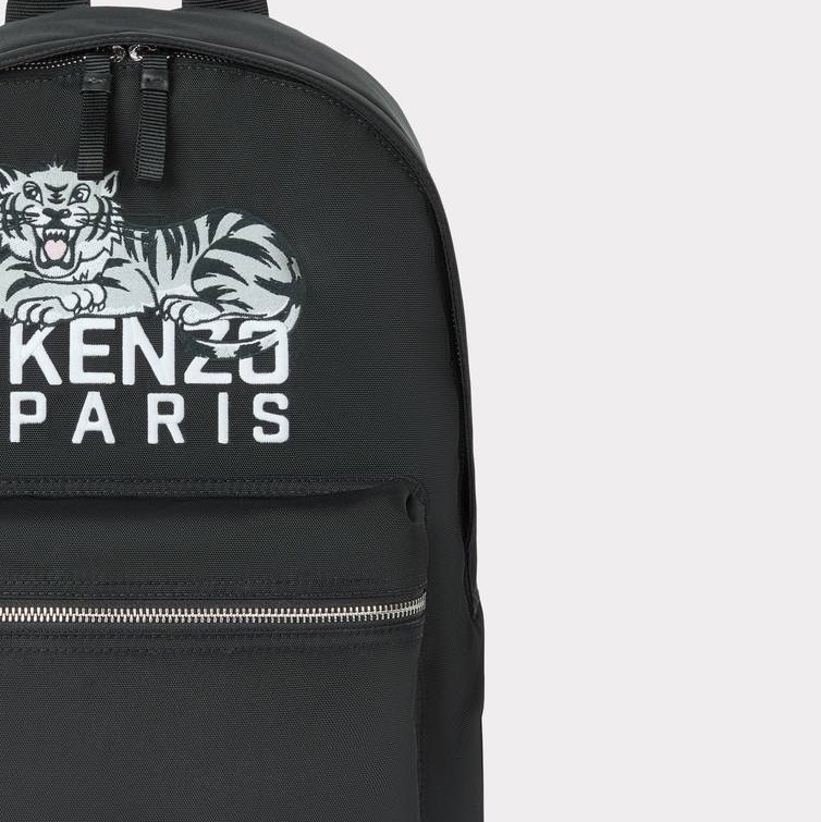 Kenzo 男士 拉鍊雙肩包均碼碼34cm*12cm*42cm-6