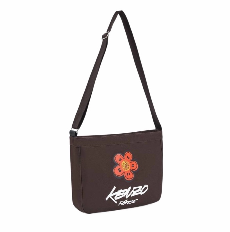 Kenzo 男士 大號帆布斜挎包均碼碼35cm*8cm*27.5cm-0