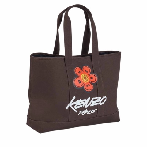 Kenzo 男士 大號帆布托特包均碼碼34cm*13.5cm*47.5cm