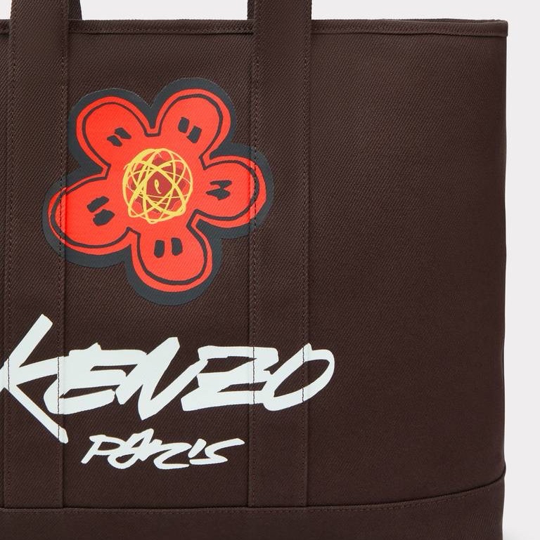 Kenzo 男士 大號帆布托特包均碼碼34cm*13.5cm*47.5cm-2
