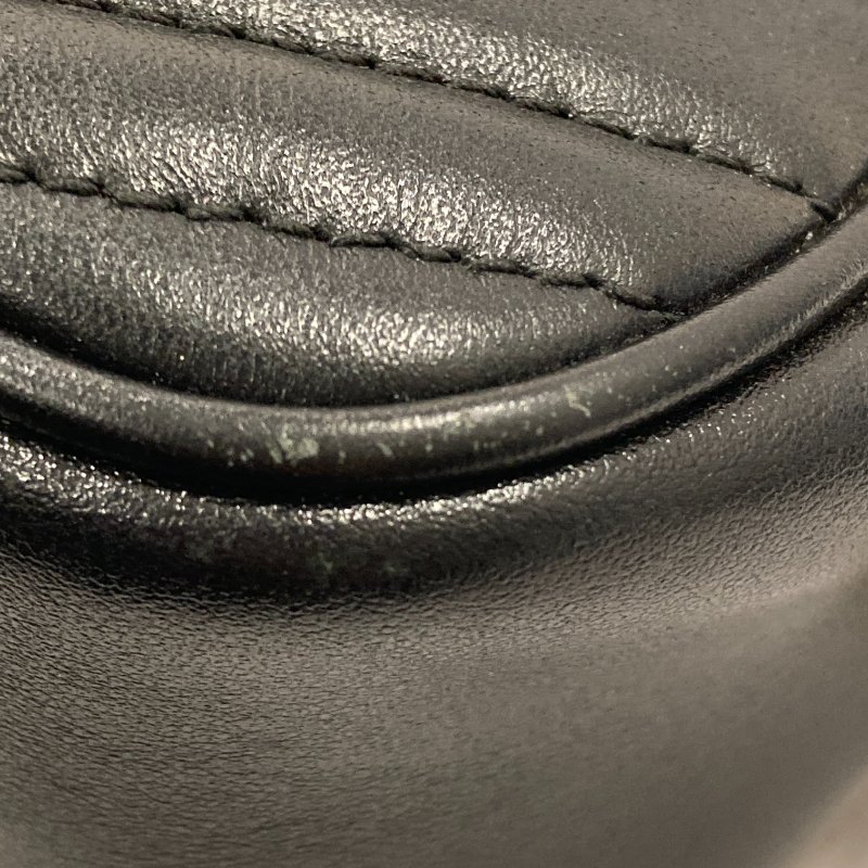 GUCCI 古馳 447632 GG Marmont Medium 羊皮 相機包 斜背包 黑色 金釦-14