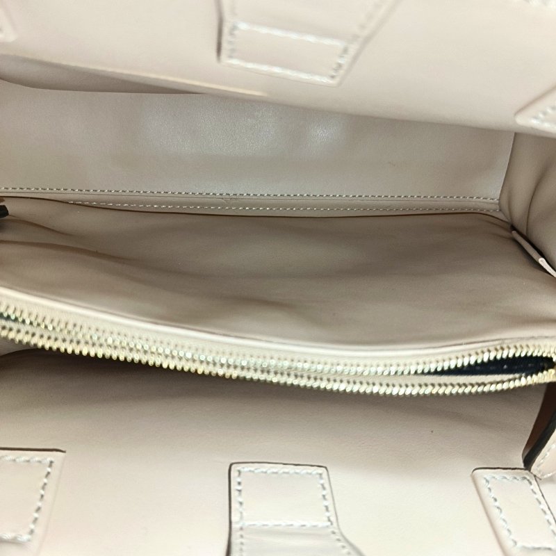 FENDI 2 Jours綠色牛皮單肩包斜挎包手提包金色五金可拆卸肩帶 9.8新-6