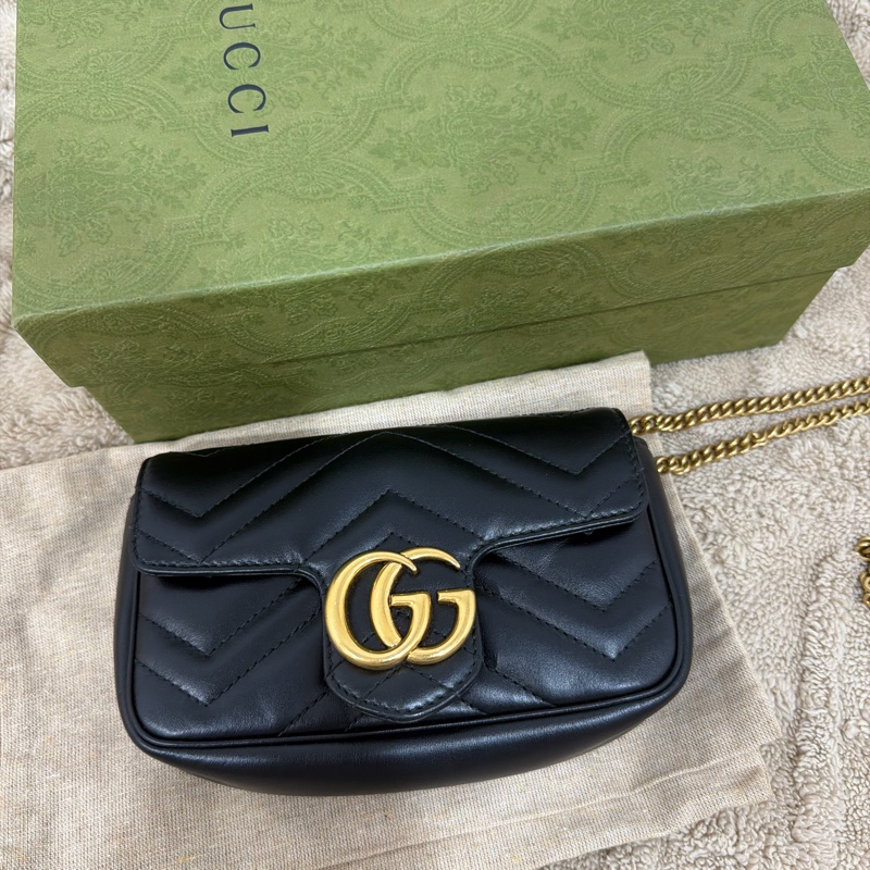 Gucci marmont mini 黑色-0