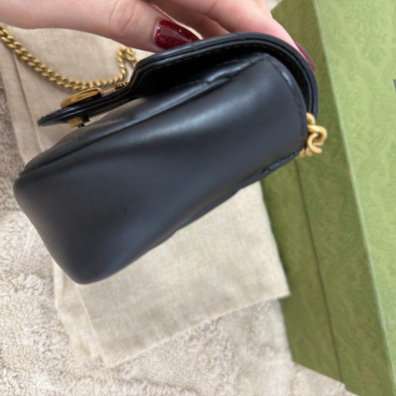 Gucci marmont mini 黑色-4