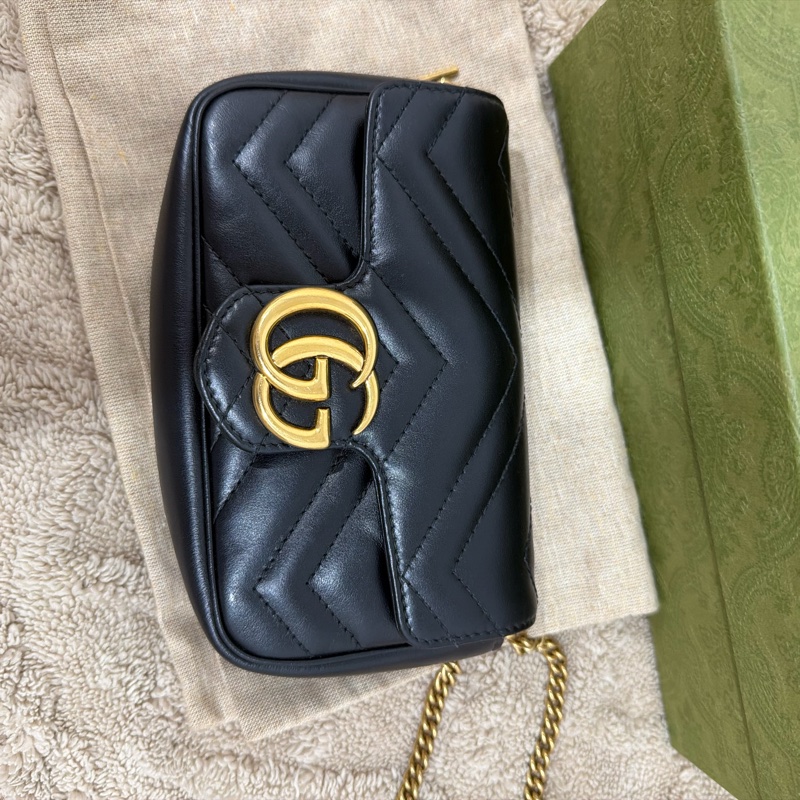 Gucci marmont mini 黑色-5