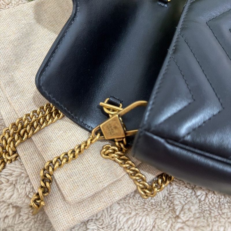 Gucci marmont mini 黑色-10