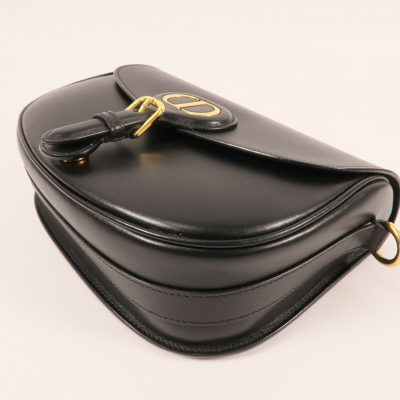 Dior 牛皮皮革Bobby Medium金扣肩背袋-4