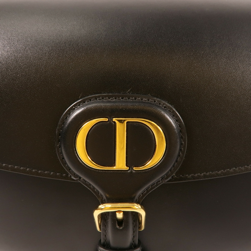 Dior 牛皮皮革Bobby Medium金扣肩背袋-10